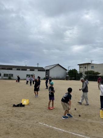 本山3世代交流ペタンク大会