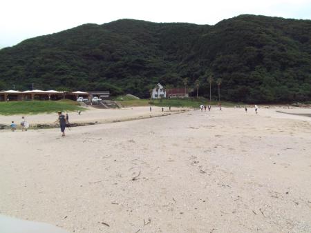 高浜海開きビーチのゴミ拾い
