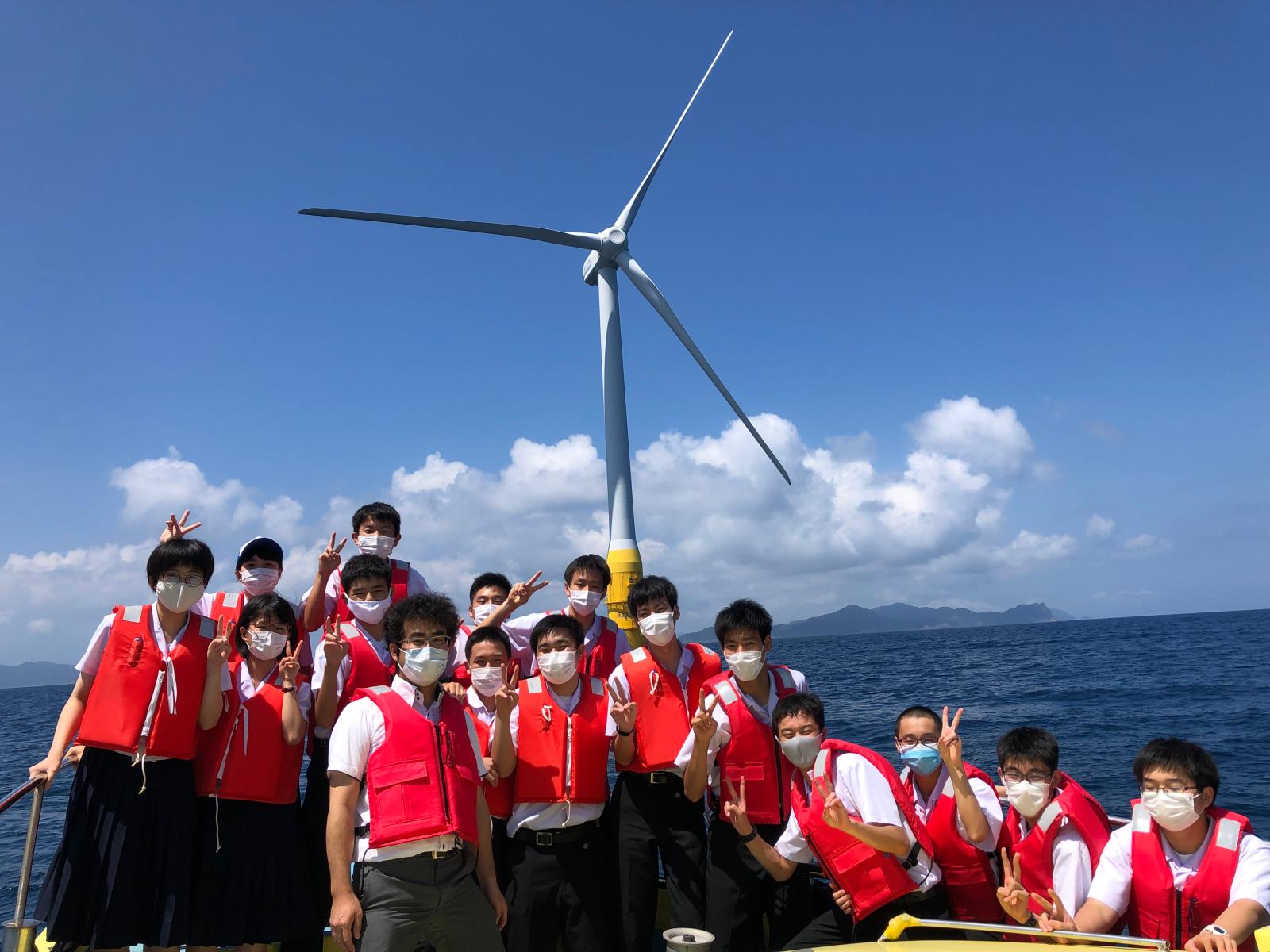 その21.長崎県立五島高等学校で出前講座（校外学習）を行いました