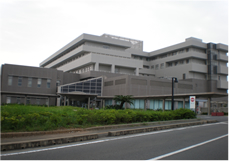 五島中央病院の外観