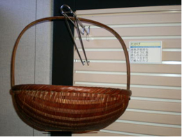 たかみ（竹でできたかご）の写真