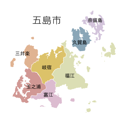 五島市地図