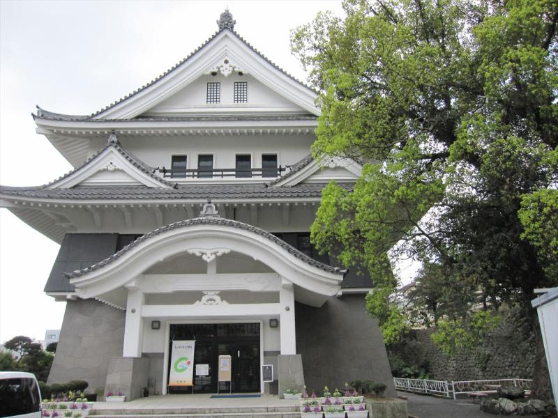 五島観光歴史資料館の外観