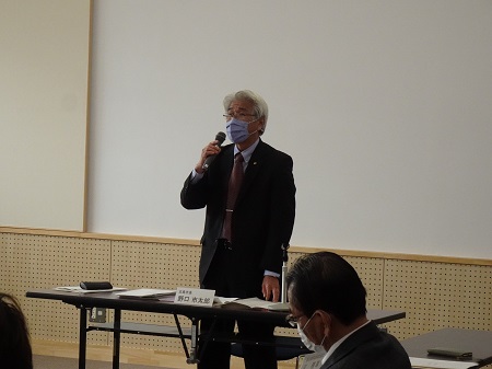 五島市第２回緊急経済対策会議での市長挨拶