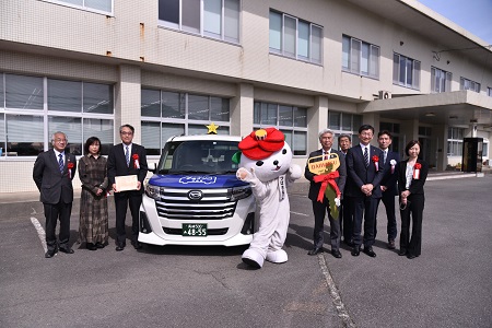 岐宿地区チョイソコごとう車両寄贈式及び車両お披露目式2