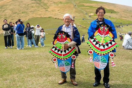 西海国立公園指定７０周年記念バラモン凧揚げ大会1