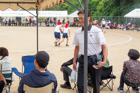 五島市内小学校運動会1