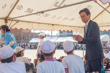 五島市内小学校運動会（福江小、緑丘小）2