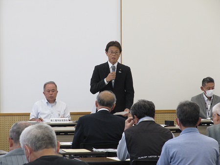 福江地区町内会長との市長懇談会1