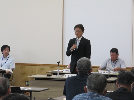 福江地区町内会長との市長懇談会2