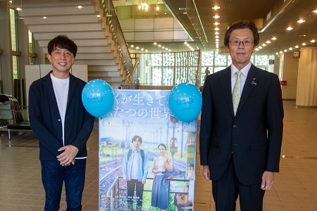 映画「ぼくが生きてる、ふたつの世界」上映会1