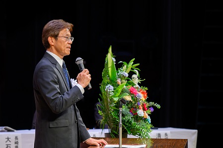 有人国境離島法改正・延長五島市総決起大会1