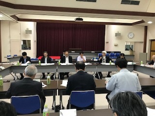 長崎県離島基幹航路運賃対策協議会での市長あいさつ