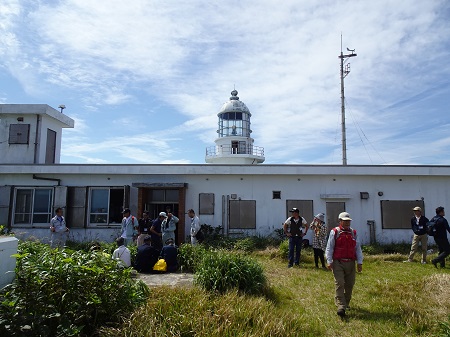 男女群島視察、女島灯台
