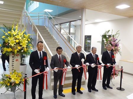 五島市クリーンセンター竣工テープカット