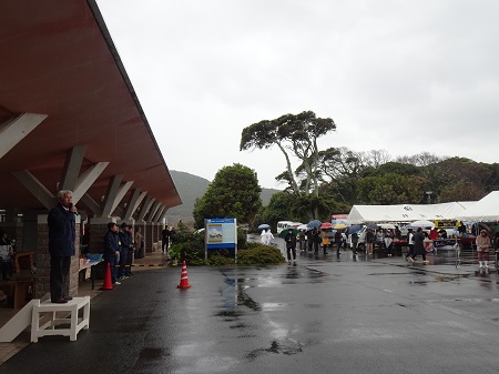 三井楽産品まつり会場
