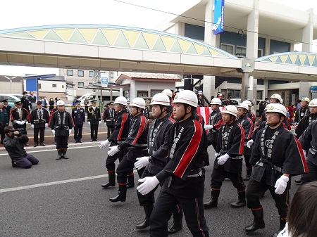 五島市消防出初式５