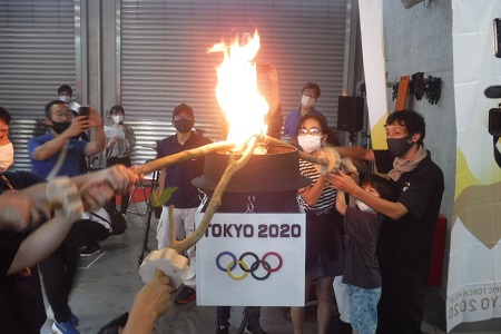 東京2020パラリンピック聖火フェスティバル　五島市採火式4