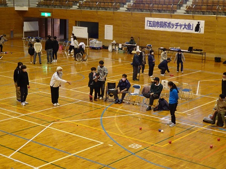 第2回五島市長杯ボッチャ大会2