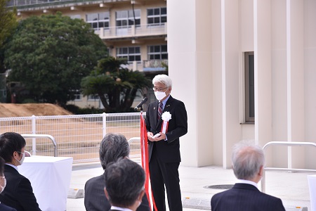 奈留支所新庁舎及び奈留島世界遺産ガイダンスセンター完成お披露目式4