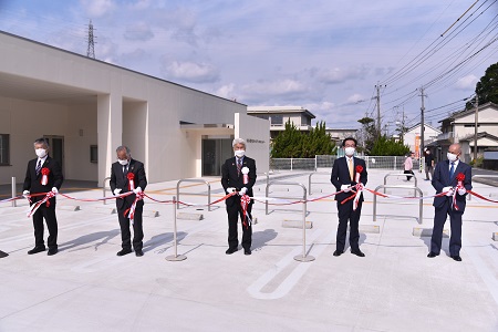 奈留支所新庁舎及び奈留島世界遺産ガイダンスセンター完成お披露目式6