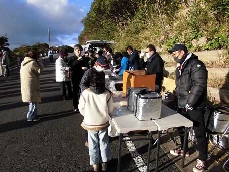 2021最後の夕陽鑑賞会2