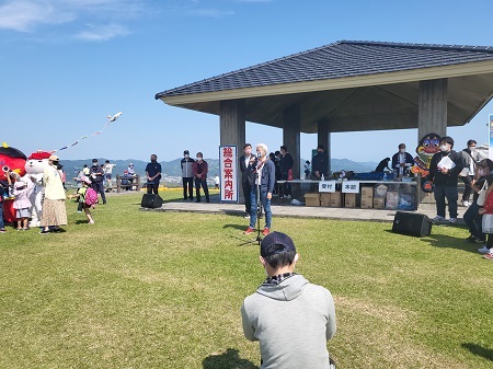 鬼岳で遊ぼう！バラモン凧揚げ大会2022