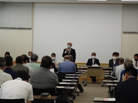 福江地区町内会長との市長懇談会