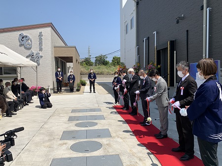 五島列島サンサンプロジェクト有限責任事業組合新工場お披露目式