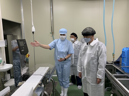 五島列島サンサンプロジェクト有限責任事業組合　新工場お披露目式