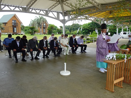 多郎島海水浴場　安全祈願祭1