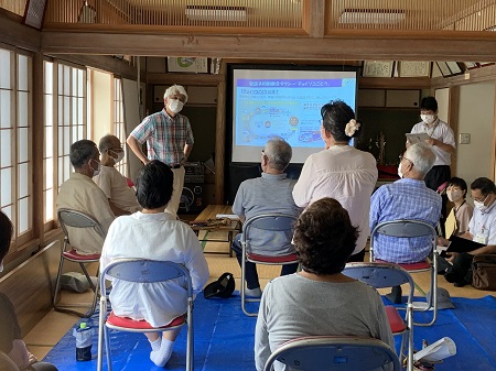 「市長がおじゃまします」in上大津老人会（松風会）