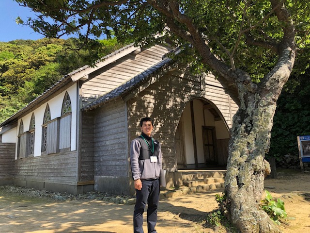 ①旧五輪教会堂 永松氏