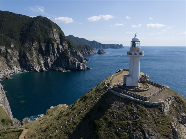 ロケ地となった大瀬埼灯台
