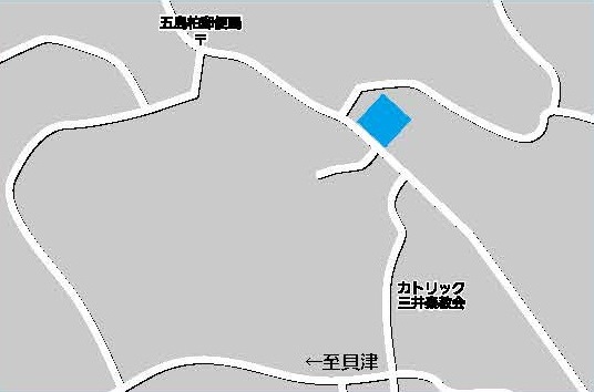 聖母エンジェルひろば（旧嶽愛児園）の位置図