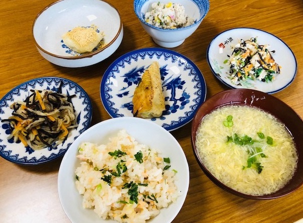 学習会で作った料理1