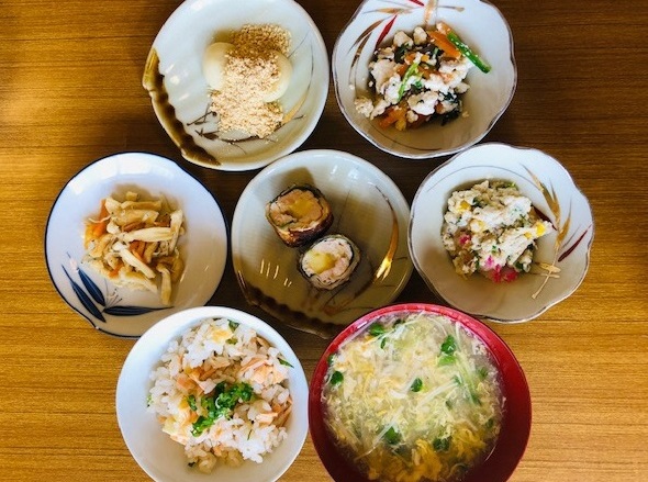 学習会で作った料理2