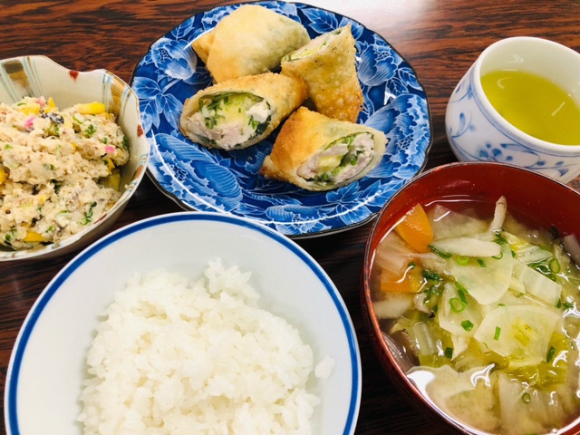 完成した料理