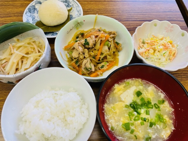 完成した料理