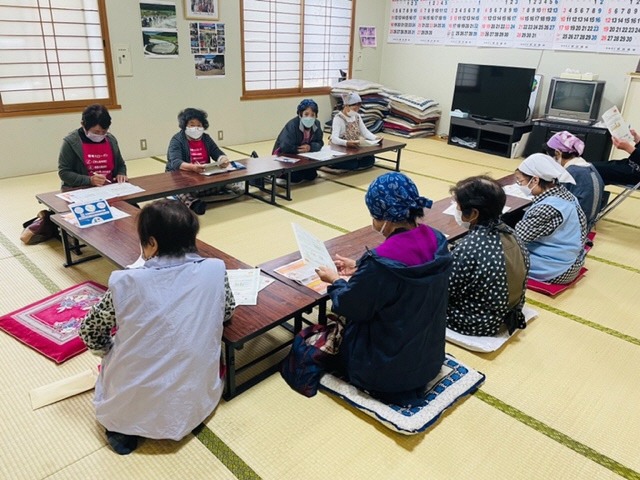 大宝地区講習会講話の様子
