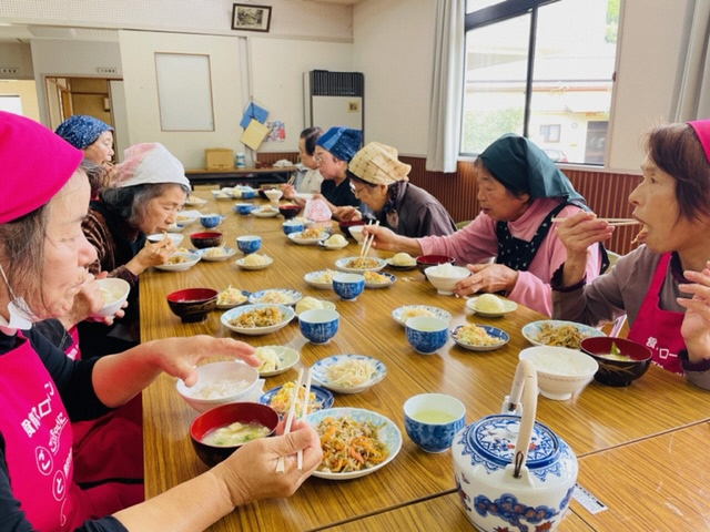試食の様子
