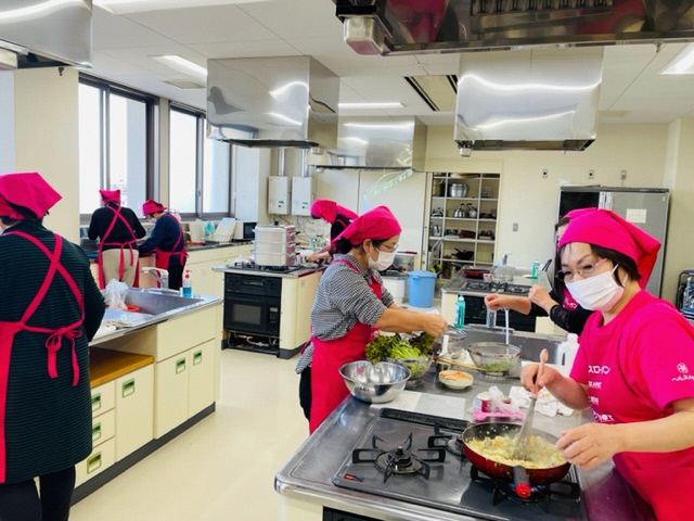 調理の様子