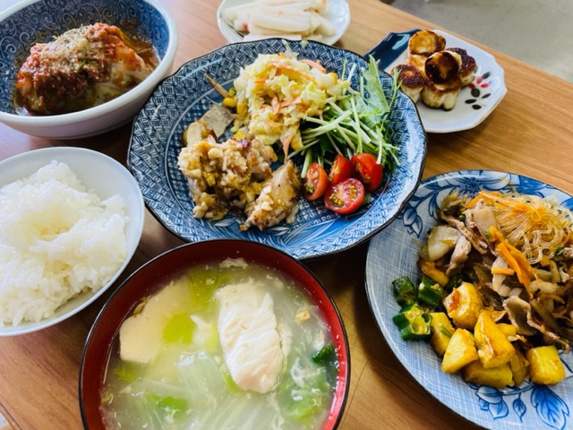 完成した料理（6月）