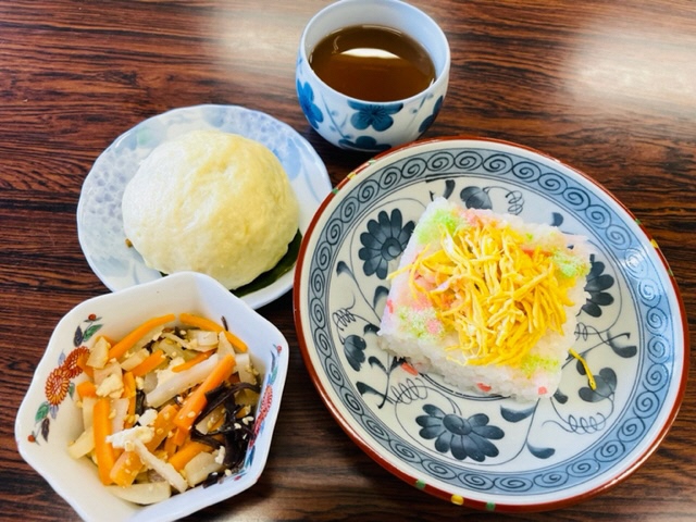 郷土料理講習会完成した料理