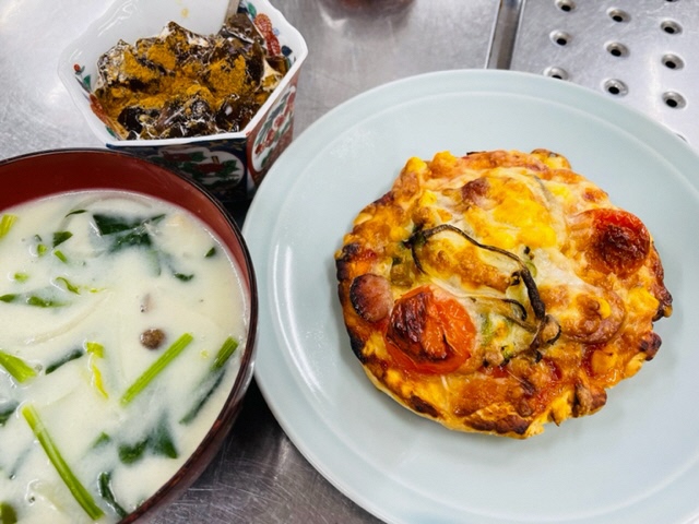 完成した料理