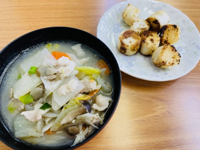 完成した料理