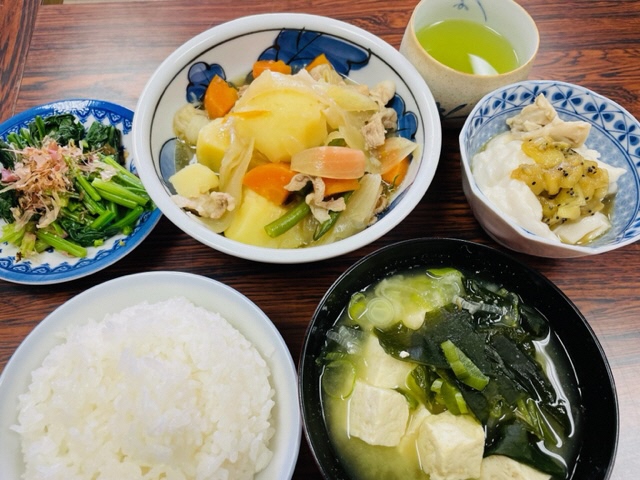 完成した料理