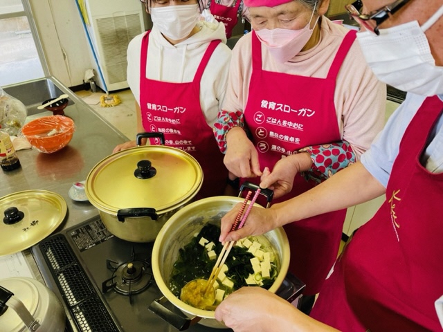 調理の様子