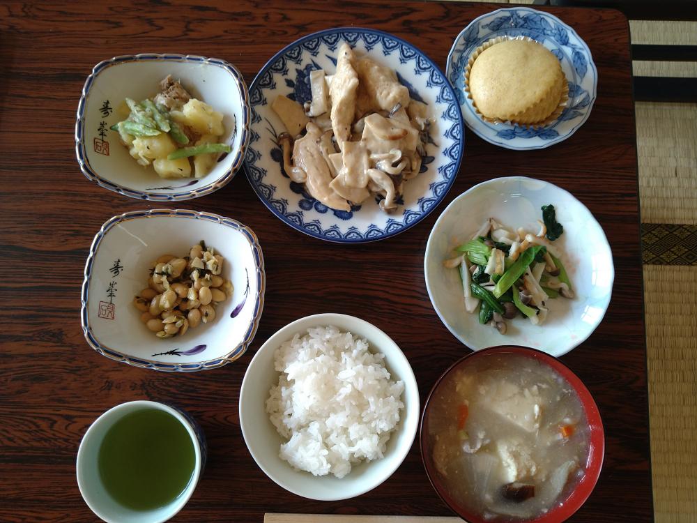 玉之浦支部、完成した料理