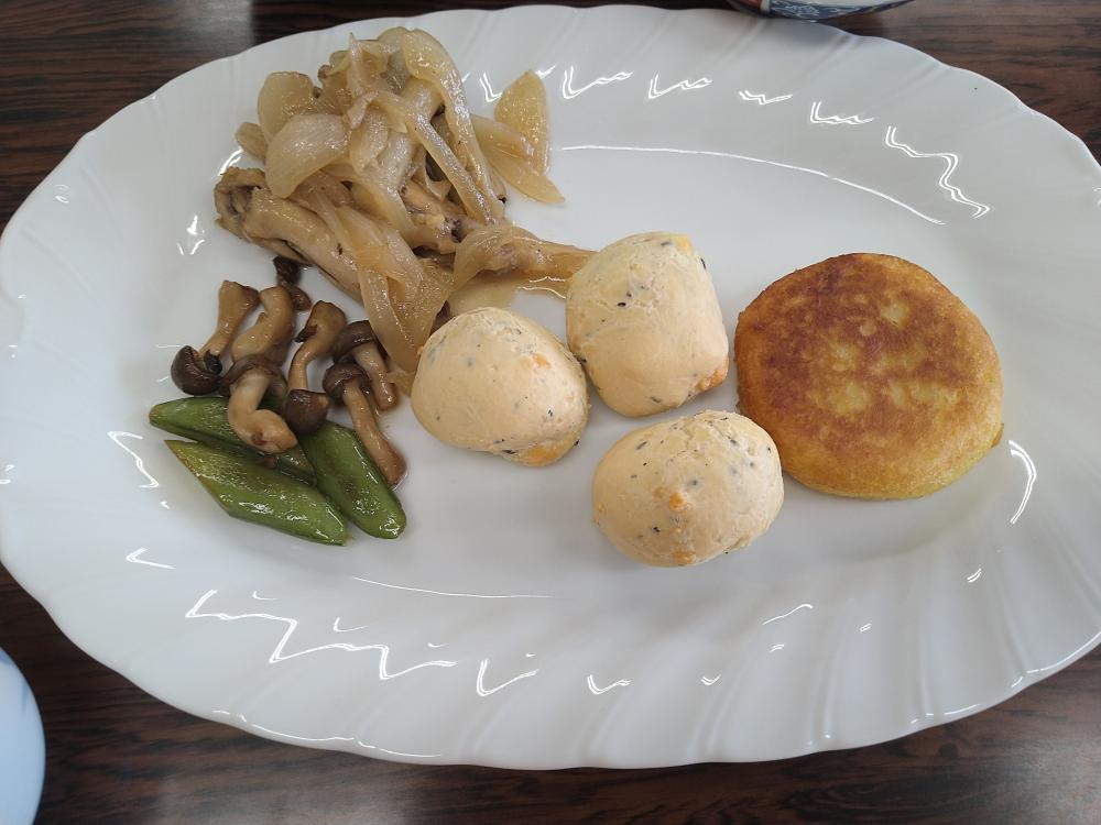 福江支部完成した料理